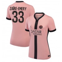 Camiseta Paris Saint-Germain Warren Zaire-Emery #33 Tercera Equipación para mujer 2024-25 manga corta